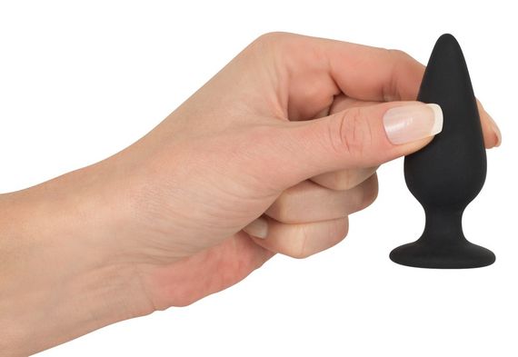 Анальная пробка - Black Velvets Heavy Plug Small sexstyle | Зображення 3