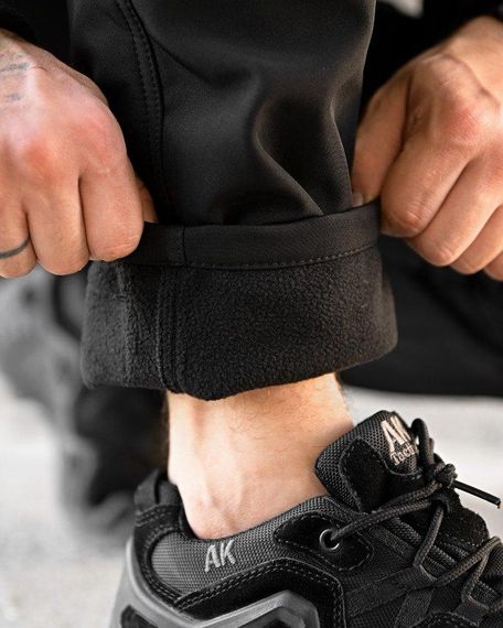 Зимові тактичні штани софтшел REVISION чорні ПП7968 | Зображення 8