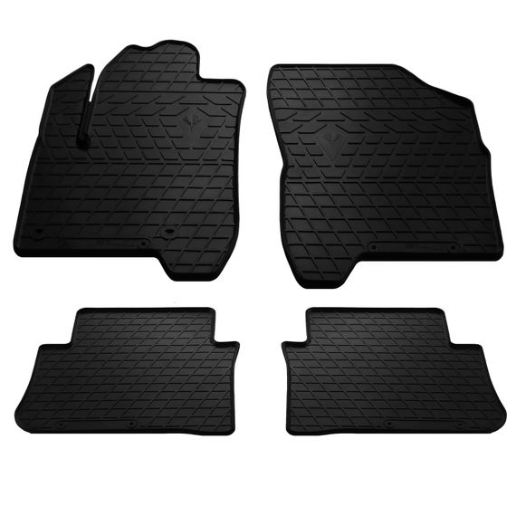 Резиновые коврики (4 шт, Stingray Premium) для Citroen C-3 Picasso 2010-2017 гг
