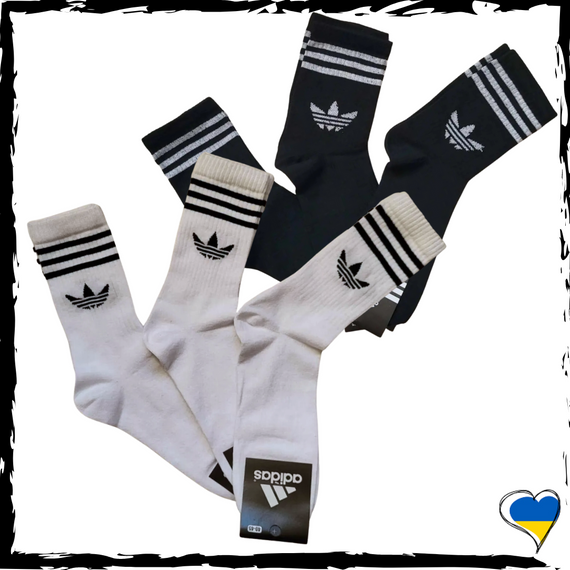 Шкарпетки Adidas високі. Носки адідас. Адідас шкарпетки 41-45р