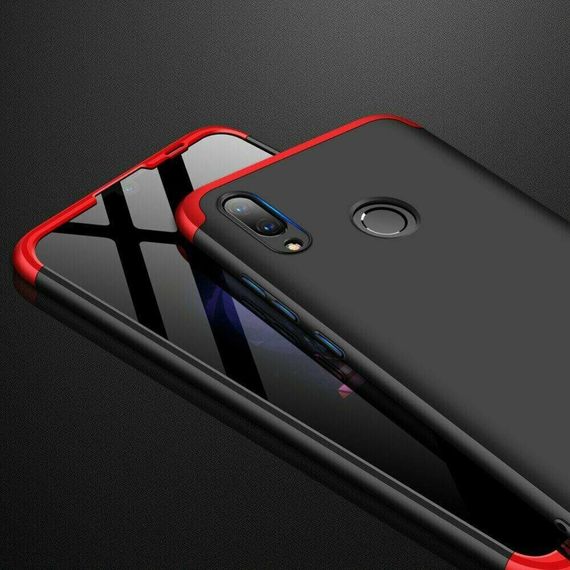 Чохол GKK 360 градусів для Huawei P Smart (2019) колір Чорно-Червоний | Зображення 2