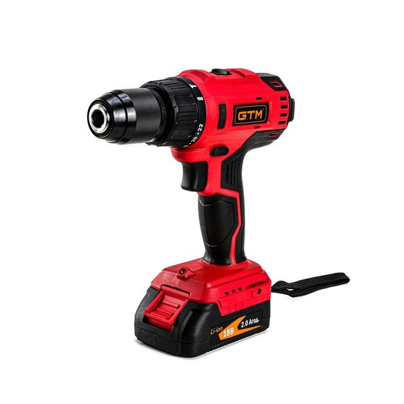 Шурупокрут акумуляторний з ударом GTM DSI18/60BL (60 Нм, 1.5-13 мм, BL, 18 В) | Зображення 1