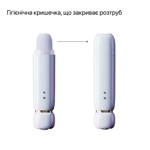 Вакуумний кліторальний стимулятор Zalo Lia Lavender Purple, 3 насадки, 3 режими, різна інтенсивність | Зображення 5