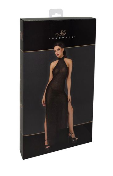 Сукня Noir Handmade F372 Onyx Twin-slit Long dress XS Sex Aura | Зображення 7
