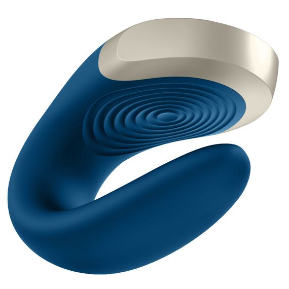 Смарт-вібратор для пар Satisfyer Double Love (Blue) | Зображення 5
