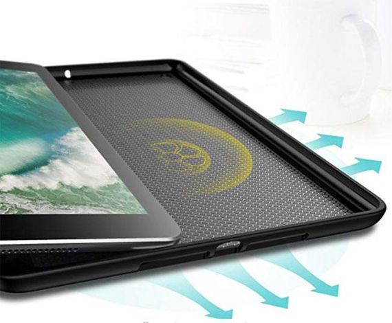 Чохол для планшета Apple iPad 9.7" 2017 / 2018 (A1822, A1823, A1893, A1954) Stylus TPU - Black | Зображення 4