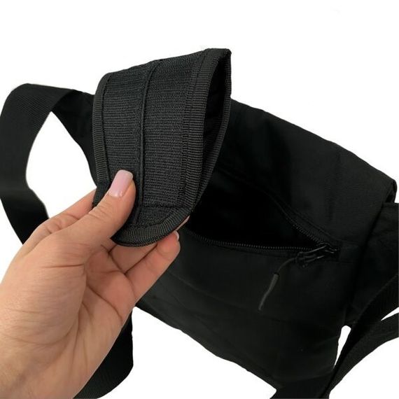 Сумка з кобурою для прихованого носіння зброї Cordura чорна LE2789 | Зображення 1