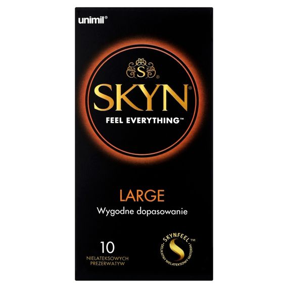 Презервативи UNIMIL SKYN BOX 10 LARGE Sex Aura | Зображення 1