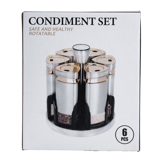 Набор баночек для специй 6 шт по 120 мл HP1355 | Зображення 6