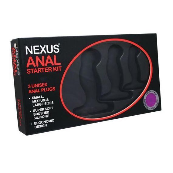 Набор массажеров простаты Nexus Anal Starter Kit Sex Aura | Зображення 1