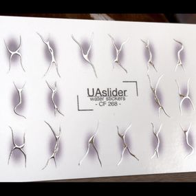 Фольгированный слайдер UAslider CF 268 на водяной основе (7x10см)