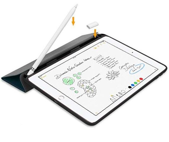 Чохол Primo для планшета Apple iPad 9.7" 2017 / 2018 (A1822, A1823, A1893, A1954) Stylus TPU - Dark Blue | Зображення 1