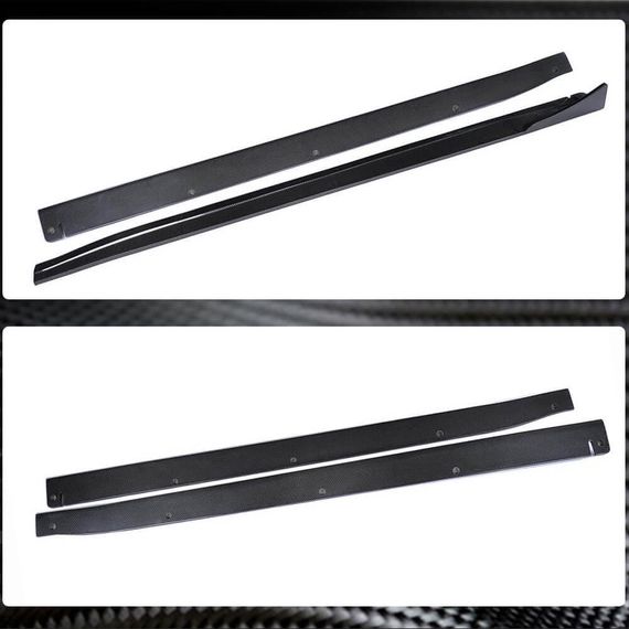 Боковые пороги (для G37 SD 2009-2013, Карбон) для Infiniti G25/G35/37 (V36/CV36) | Зображення 3