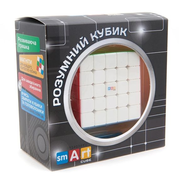 Smart Cube 5x5 Magnetic | Магнитный кубик 5х5 без наклеек SC505 | Зображення 2