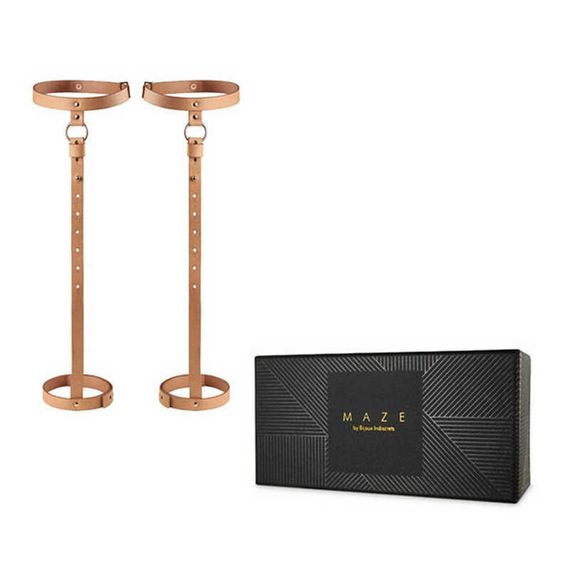 Гартери, що підкреслюють ікри Bijoux Indiscrets MAZE коричневі sexstyle | Зображення 6