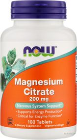 Минерал MAGNESIUM CITRATE 200mg | 100 tab
