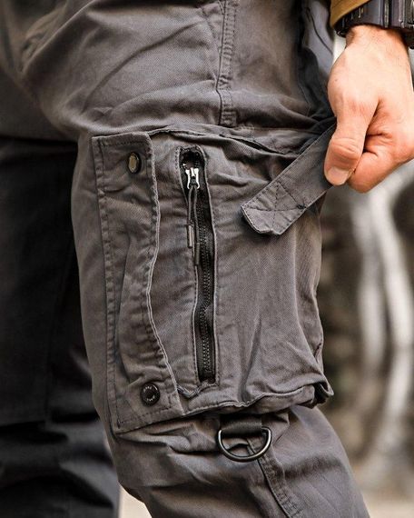 Міські карго штани jeans grey ПП7855 | Зображення 3