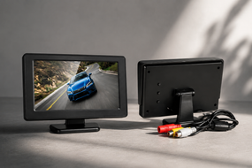 Дисплей LCD 4.3 дюйма для двух камер / Монитор для камеры заднего вида / Автомобильный монитор для камеры