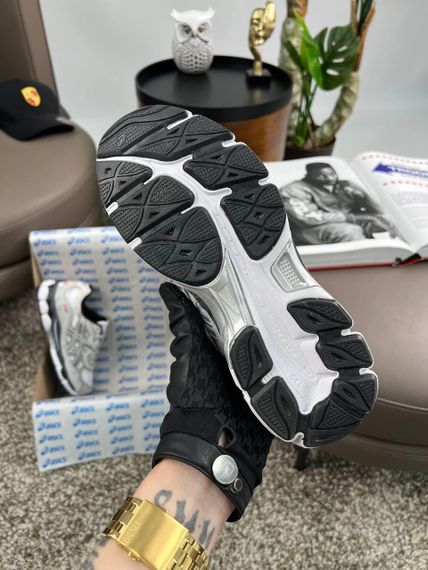 Кросівки ASICS Gel-NYC Grey Silver , текстиль , В'єтнам | Зображення 3