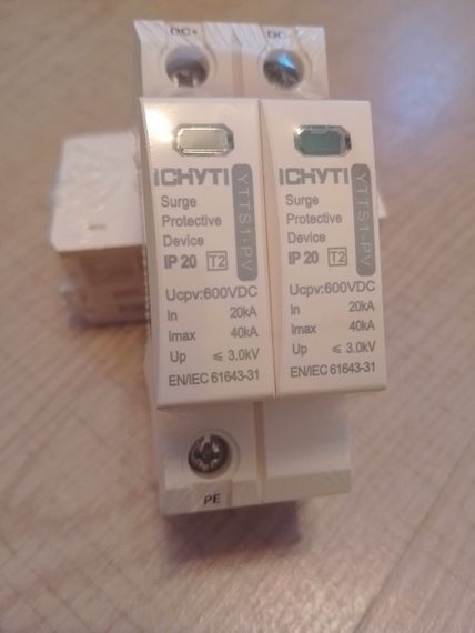 УЗІП DC до 40ka 600V ICHYTI пристрій захисту | Зображення 1