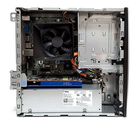 Комп'ютер Dell Inspiron 3470 SFF / Intel Core i3-9100 (4 ядра по 3.6 - 4.2 GHz) / 8 GB DDR4 / 256 GB SSD M.2 / AMD Radeon Pro WX 3100, 4 GB GDDR5, 128-bit / Win 10 Home б/в | Зображення 3