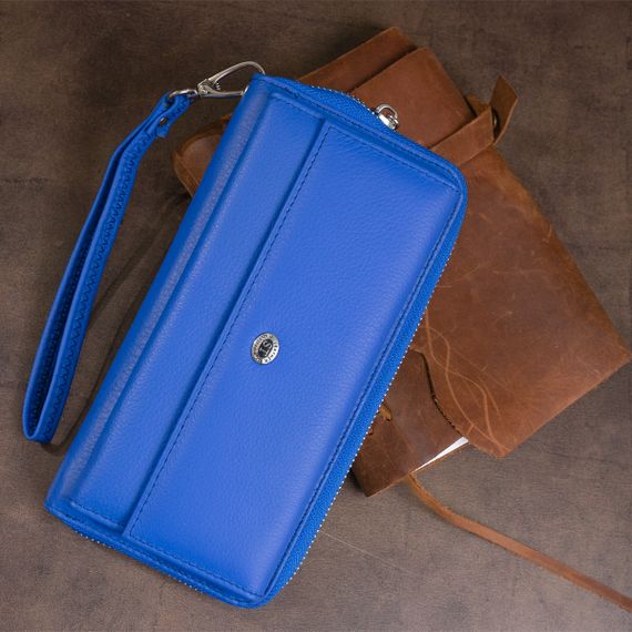 Кошелек женский ST Leather 19298 Синий | Зображення 6