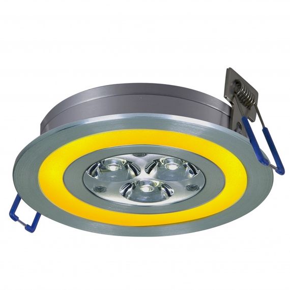 Светильник точечный LED-103A/3W+1,5W Yellow CW 38' | Зображення 4