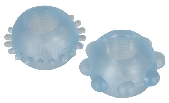 Ерекційні кільця Cock ring set 2 pcs. sexstyle | Зображення 2