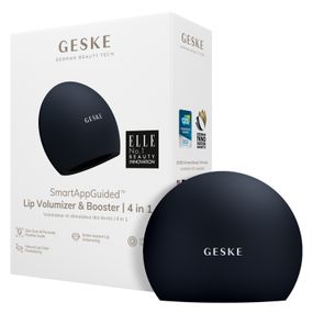 Пристрій для збільшення обʼєму губ GESKE Lip Volumizer&Booster 4в1 Big white, Чорний