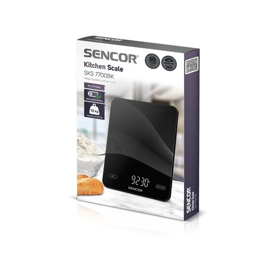 Ваги кухонні Sencor SKS7700BK | Зображення 3