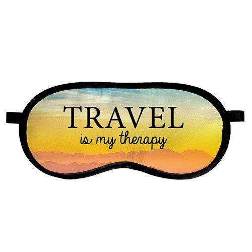 Маска для сна Travel is my therapy (MDS_20F008) | Зображення 1