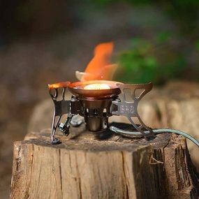 Газовий пальник з вітрозахистом BRS-15 WN-90