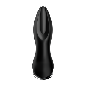 Анальний смарт вібратор Plug 2+ вібрація + імітація римінгу колір: чорний Satisfyer (Німеччина)