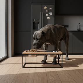 Миски на подставке для больших собак Hollky Base XL20 (2 × 1,8 л) BXL20-522620-BLNT