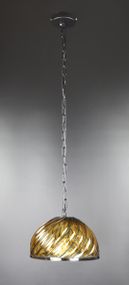 Люстра підвісна LOFT на 1 лампочку 26470 Чорний 25-90х25х25 см.