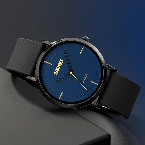 Жіночий годинник Skmei 2050BKBU Black-Blue | Зображення 2