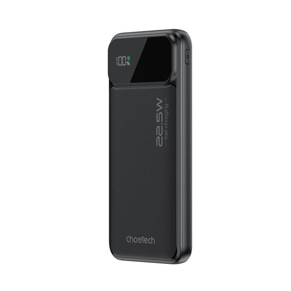 Портативний зарядний пристрій , 10000 mA, Choetech B728-CCBK чорний