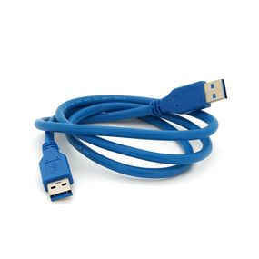 Кабель USB 3.0 AM + AM 1.0м, Blue