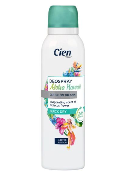 Дезодорант жіночий Cien Aloha Hawaii 200мл