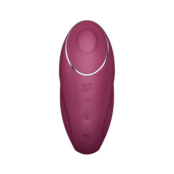 Кліторальний стимулятор - Satisfyer Tap & Climax 1 Red | Зображення 1