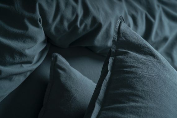 Комплект постільної білизни SoundSleep Stonewash Adriatic Dark Green сімейний зелений (92846944) | Зображення 5
