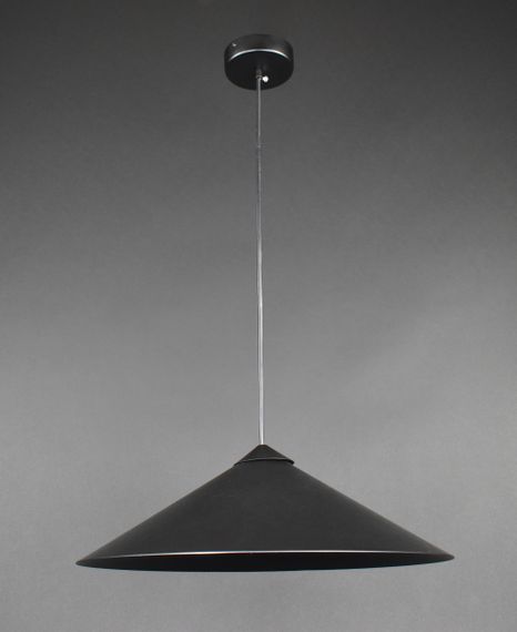 Люстра підвісна LOFT на 1 лампочку 27596 Чорний 20-190х43х43 см.