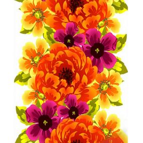 Алмазна мозаїка "Квітковий орнамент" SK86008 40х50 см