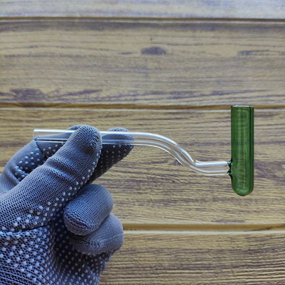 Стеклянная трубка Sherlock Tube Oil Green | Зображення 1