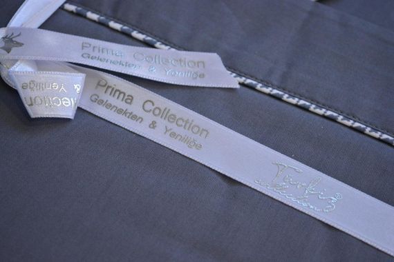 Постельное белье Turkiz Ranforse Prima 200 х 220 см Kalamaki Grey | Зображення 5