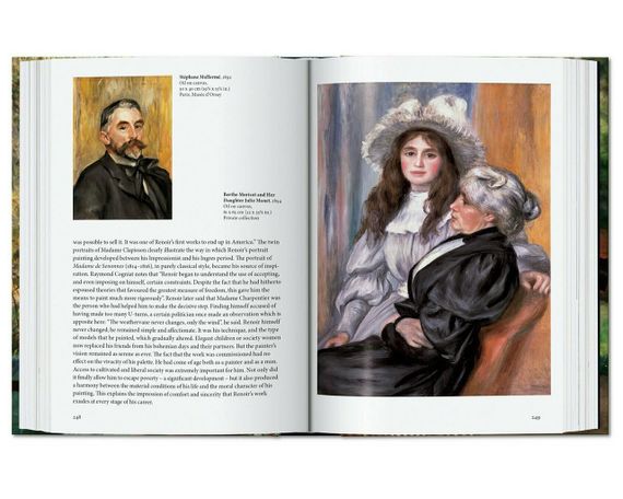 Шедеври світового живопису книга про творчість П'єра-Огюста Ренуара Renoir. 40th Ed. Gilles Néret живопис книги | Зображення 6