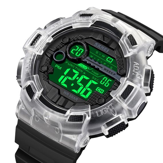 Skmei 2110BKWT Black-White | Зображення 1