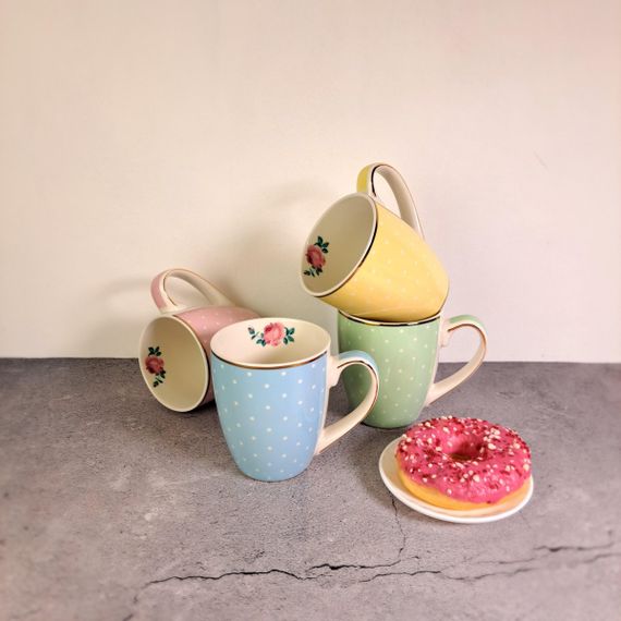 Чашка Вишукана троянда VT-C-192400 Vittora 400мл | Зображення 6