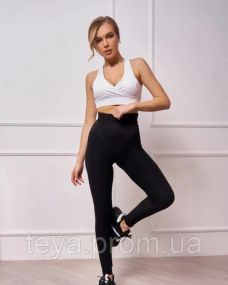 Легінси колір чорний розмір S FI_002760