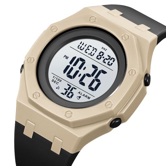 Чоловічий годинник Skmei 2048KH Khaki | Зображення 1